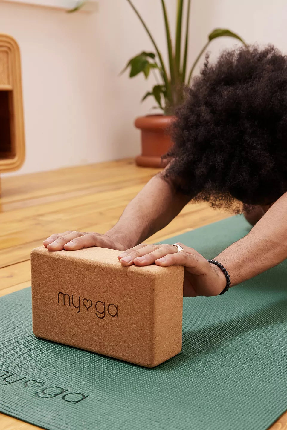 Myga Eco Cork Yoga Block