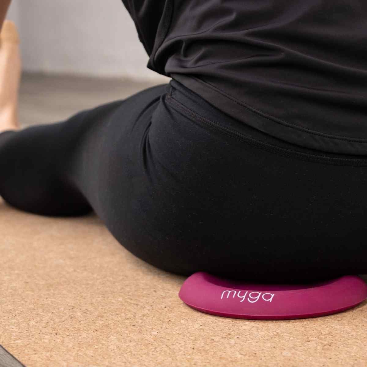 Yoga Knee Support Jelly Pads by Myga Yoga