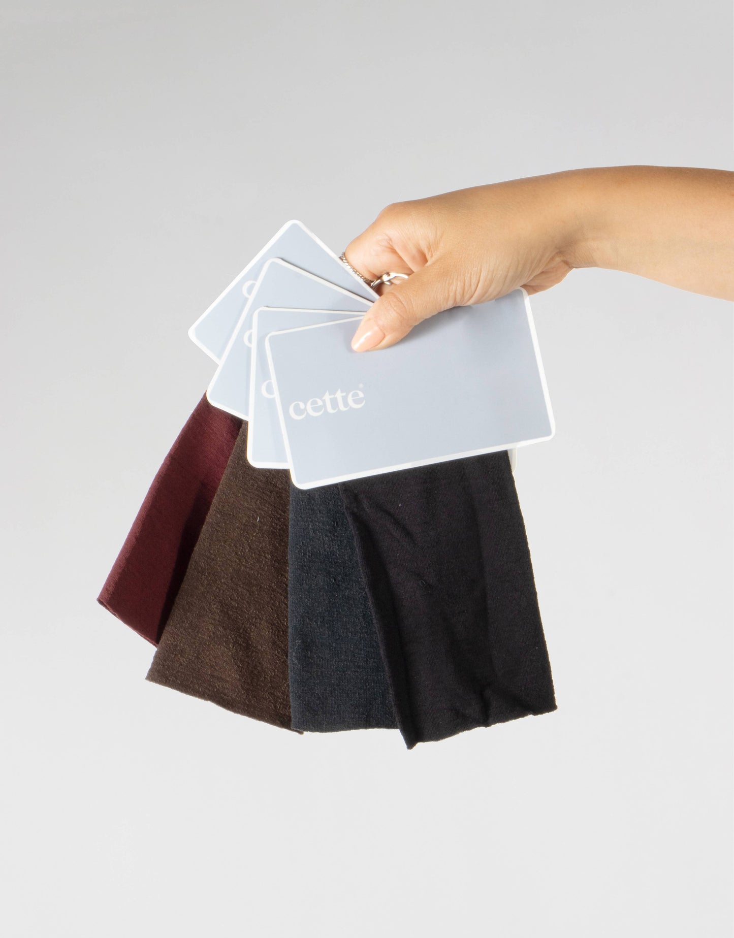 Cette - Merino Wool Tights 100 Denier, Winter Opaque Tights in Chocolate