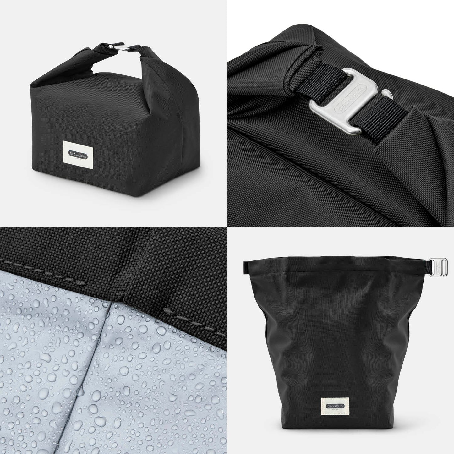 Lunch Bag - Recycled Insulated Lunch Bag 6.7L - Black