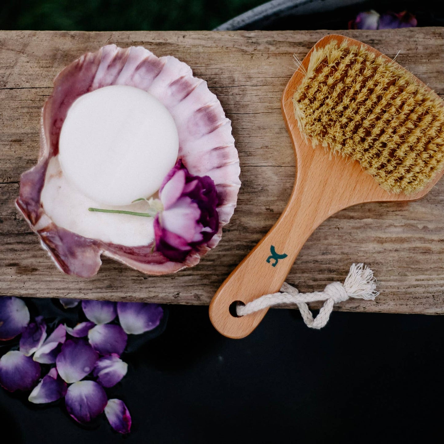 Croll & Denecke - Vegan brush for bath and shower sauna spa wellness gift