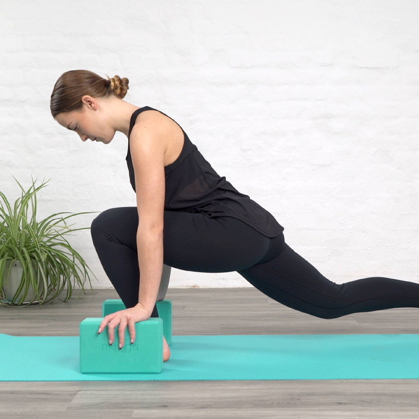 Myga Eco - Foam Yoga Blocks: Pink
