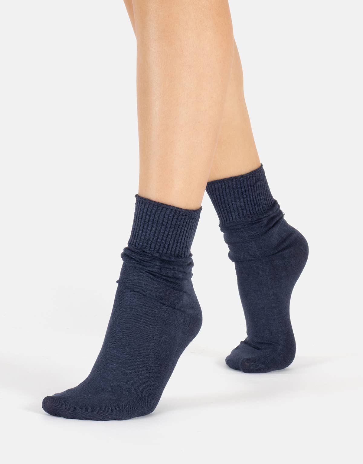 Cette - Linen Socks without Elastic Band, Women Socks, Natural Fibre: One Size