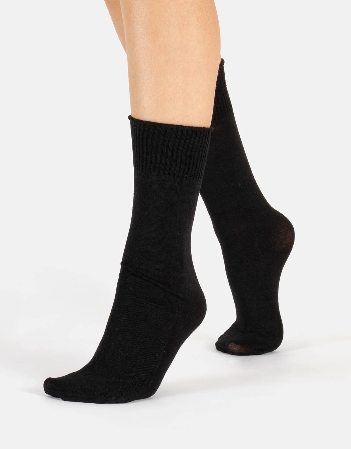 Cette - Linen Socks without Elastic Band, Women Socks, Natural Fibre: One Size