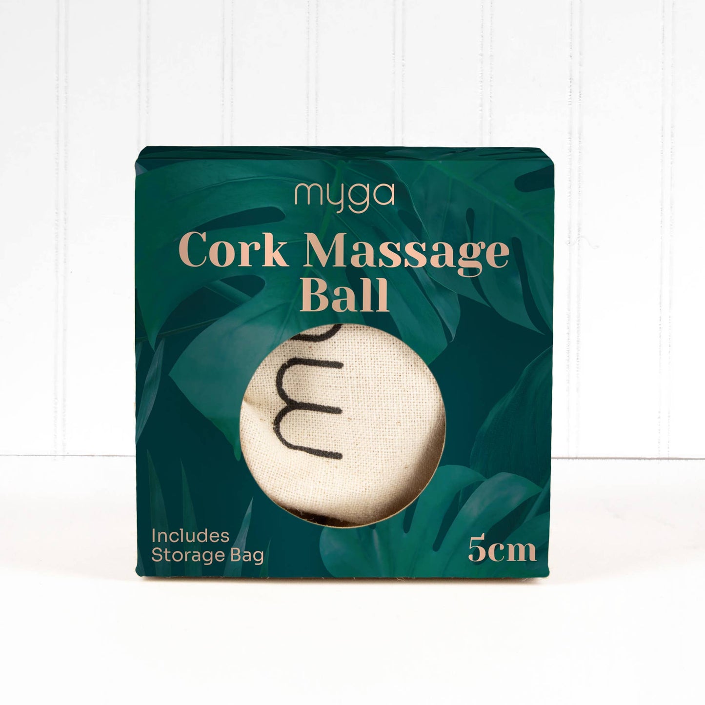 Myga Eco - Cork Massage Balls: 5 cm and 10 cm Sizes