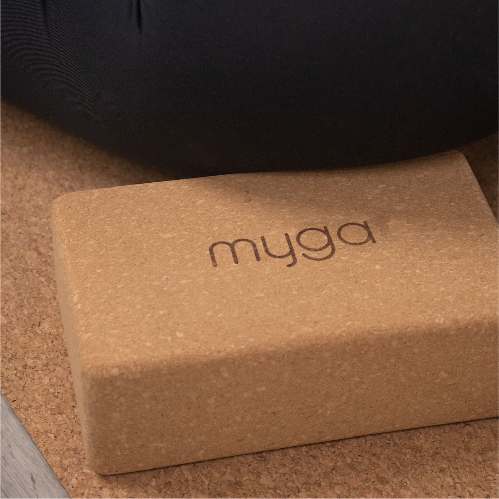 Myga Eco Cork Yoga Block
