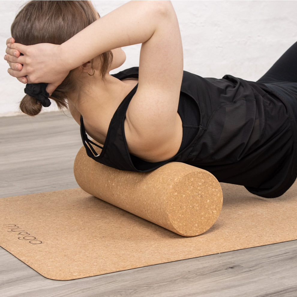 Eco-Friendly Cork Massage Roller – 45cm (Myga Yoga)