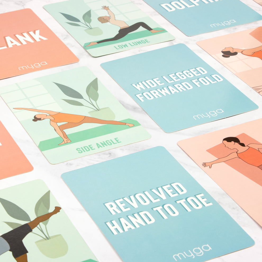 MYGA Eco Yoga Pose Cards