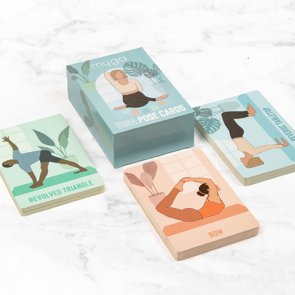 MYGA Eco Yoga Pose Cards