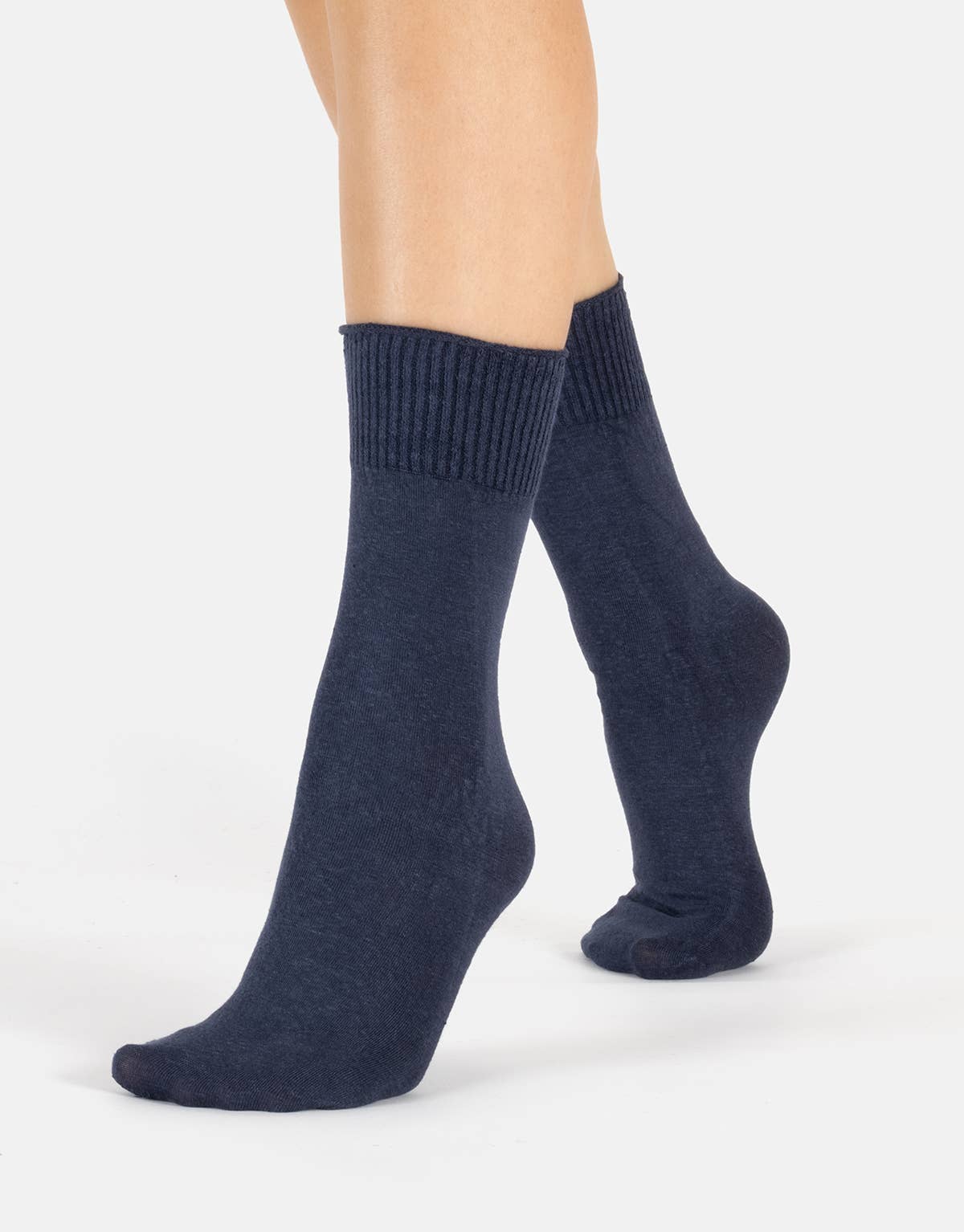 Cette - Linen Socks without Elastic Band, Women Socks, Natural Fibre: One Size