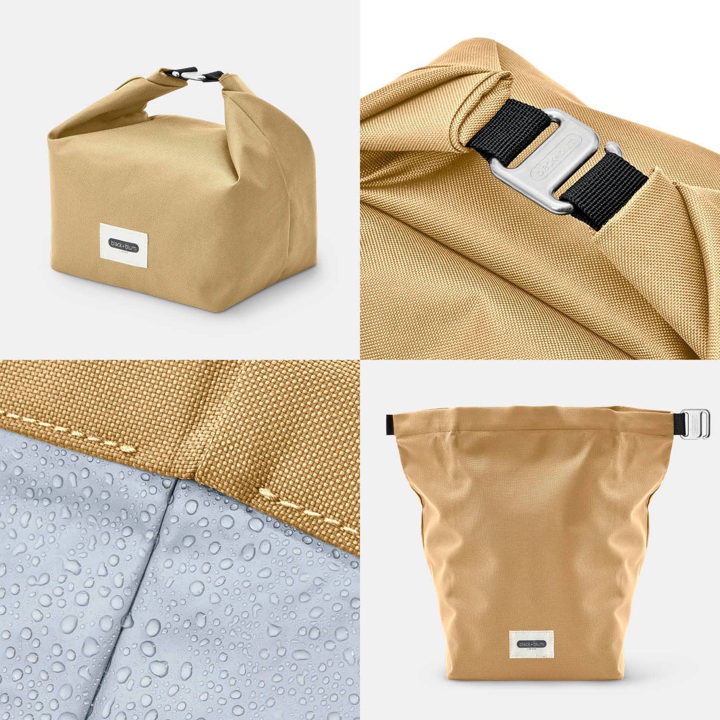 Black+Blum - Lunch Bag - Recycled Insulated Lunch Bag 6.7L: Moss Green