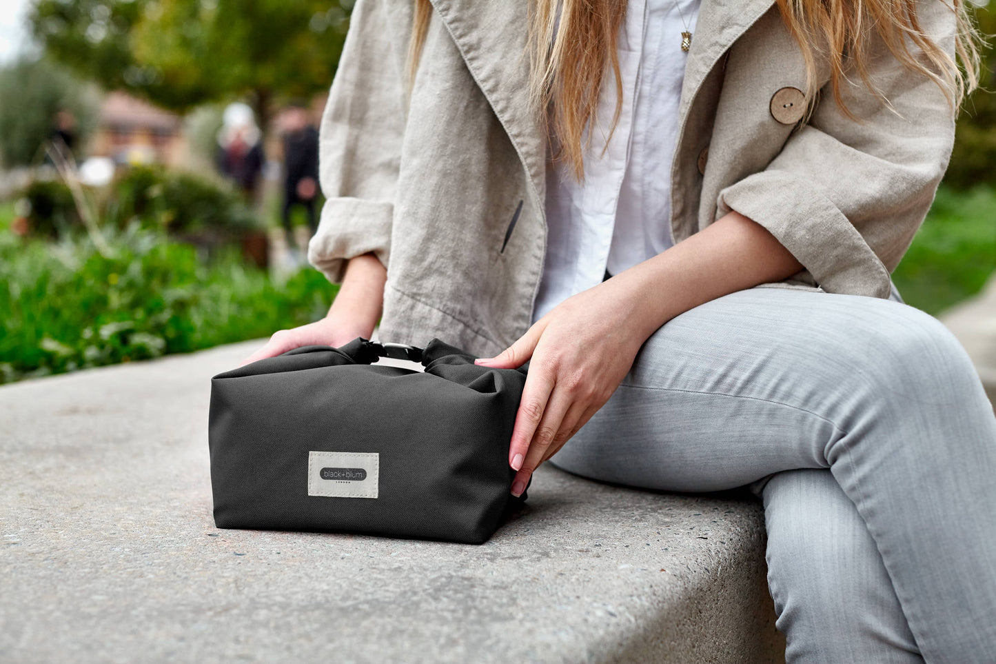 Black+Blum - Lunch Bag - Recycled Insulated Lunch Bag 6.7L: Moss Green