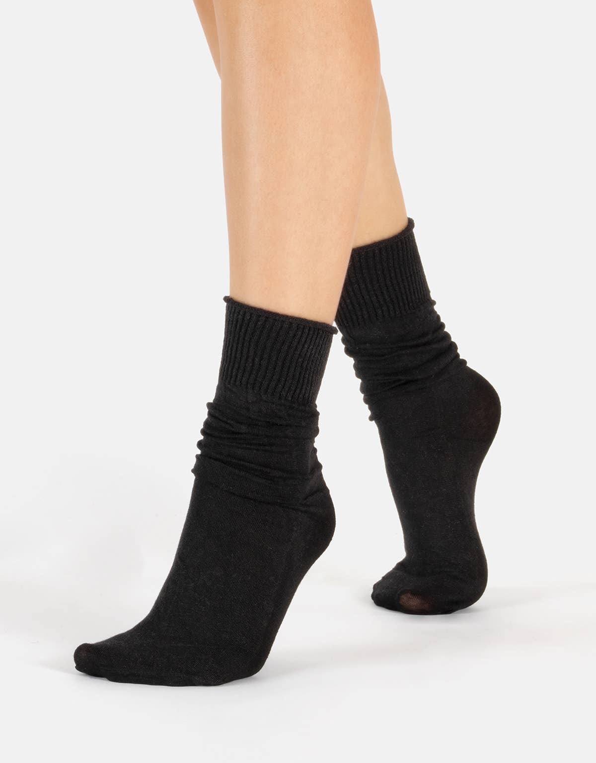 Cette - Linen Socks without Elastic Band, Women Socks, Natural Fibre: One Size