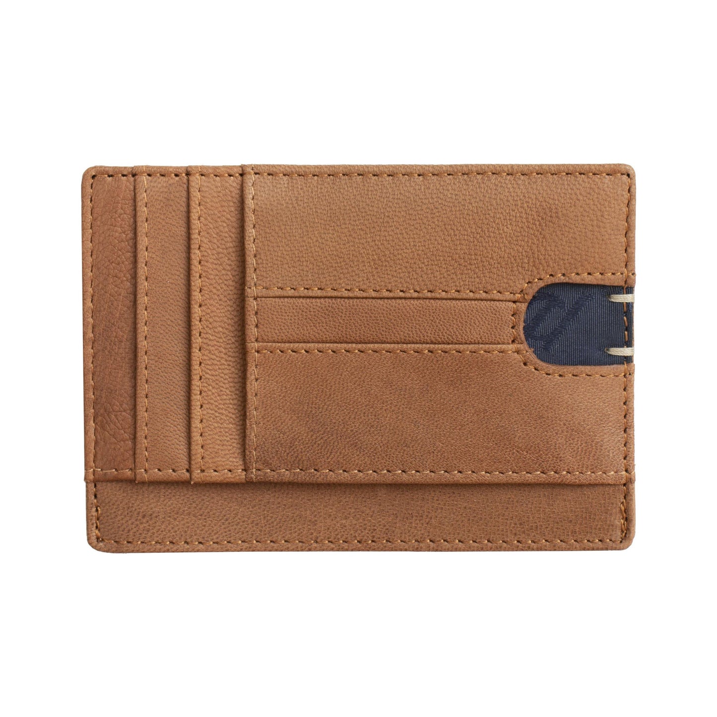 Men's Texan Leather Card Wallet - Brown by PrimeHide - Diamond Parrot Accessory Emporium