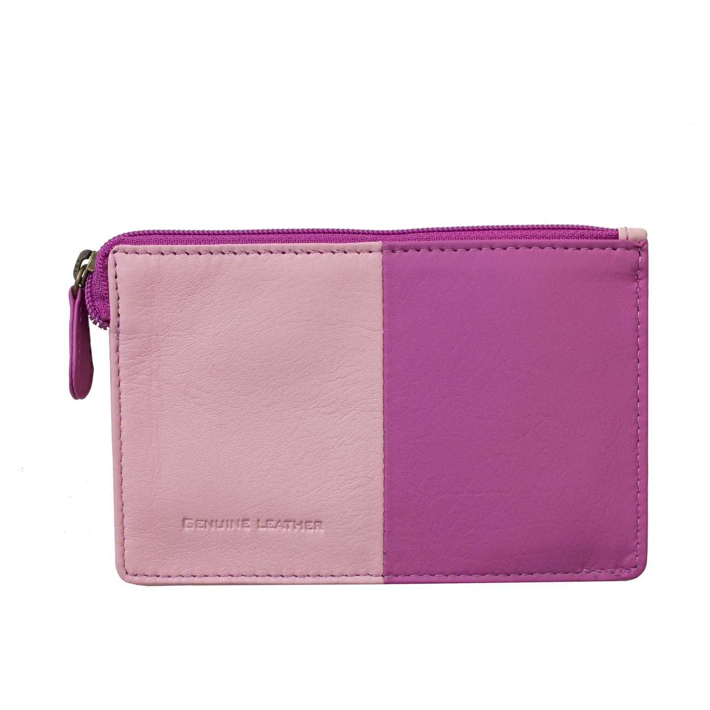Clara RFID Leather Card Purse by PrimeHide - Diamond Parrot Accessory Emporium