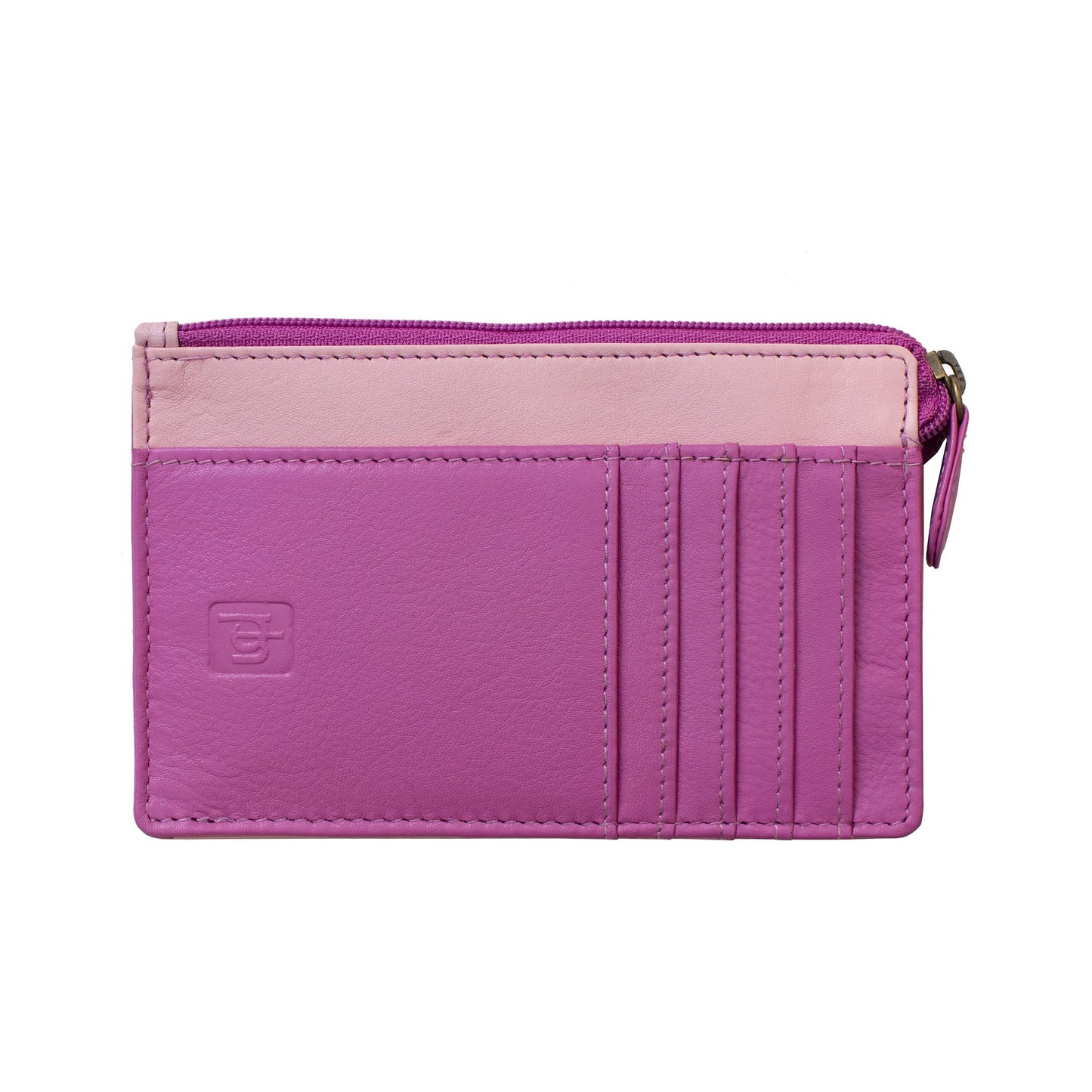 Clara RFID Leather Card Purse by PrimeHide - Diamond Parrot Accessory Emporium