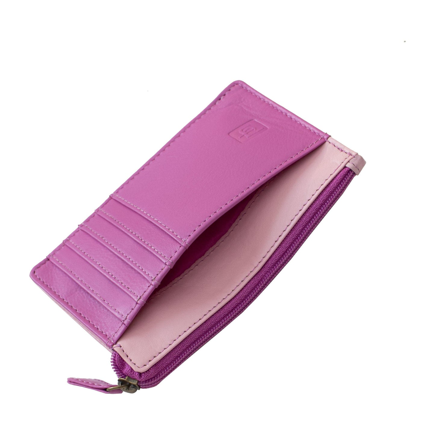 Clara RFID Leather Card Purse by PrimeHide - Diamond Parrot Accessory Emporium