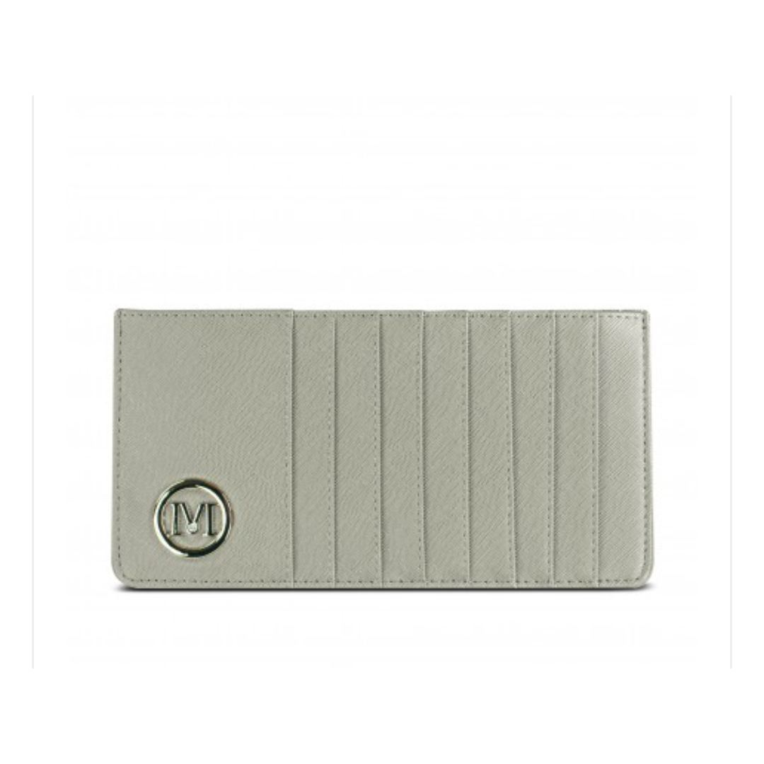 Ladies Slim Card and Cash Wallet by Miss Lulu - Diamond Parrot Accessory Emporium
