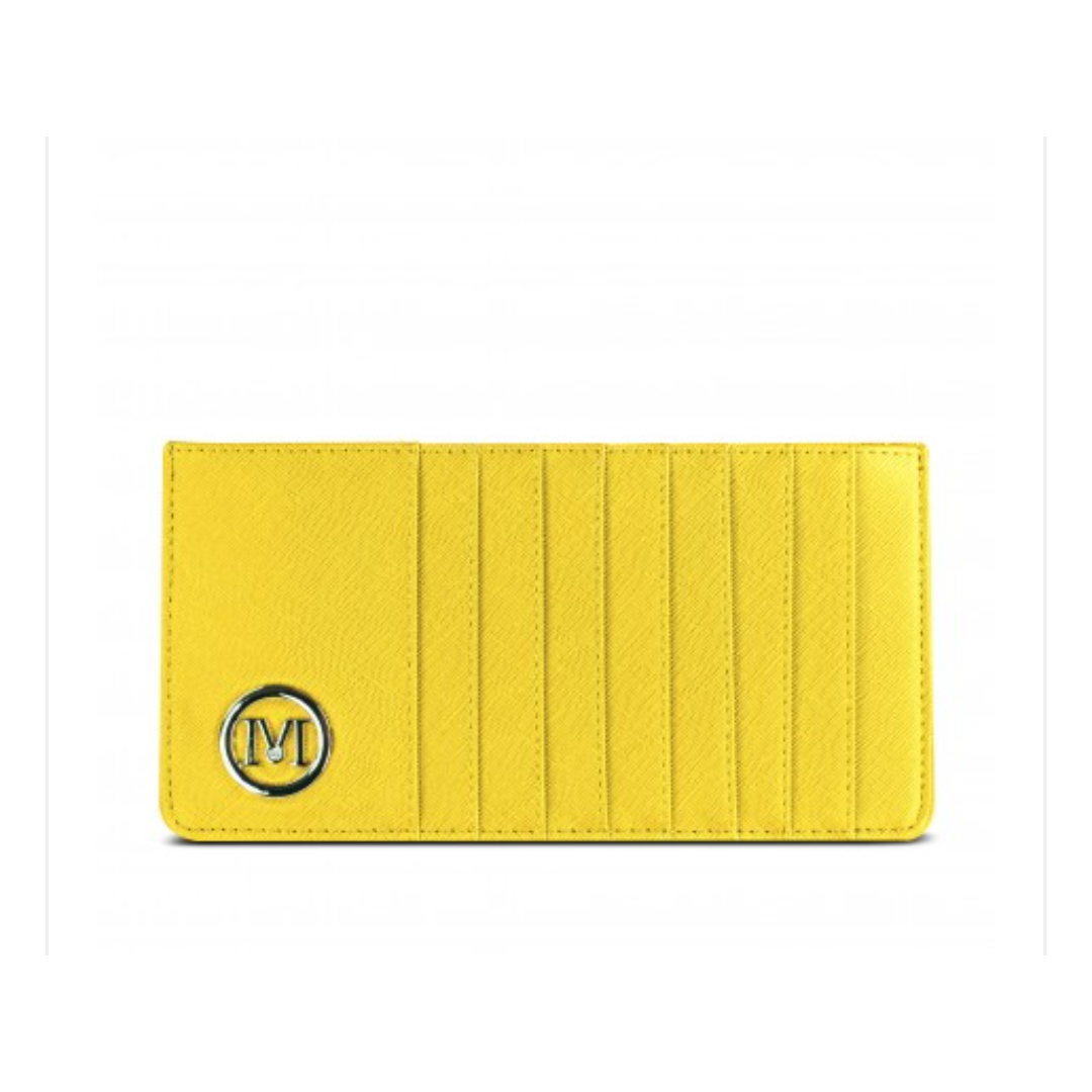 Ladies Slim Card and Cash Wallet by Miss Lulu - Diamond Parrot Accessory Emporium