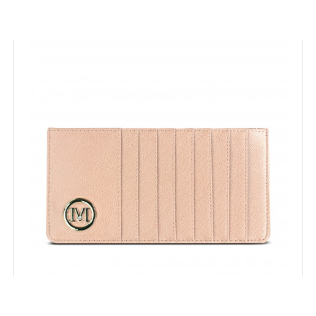 Ladies Slim Card and Cash Wallet by Miss Lulu - Diamond Parrot Accessory Emporium