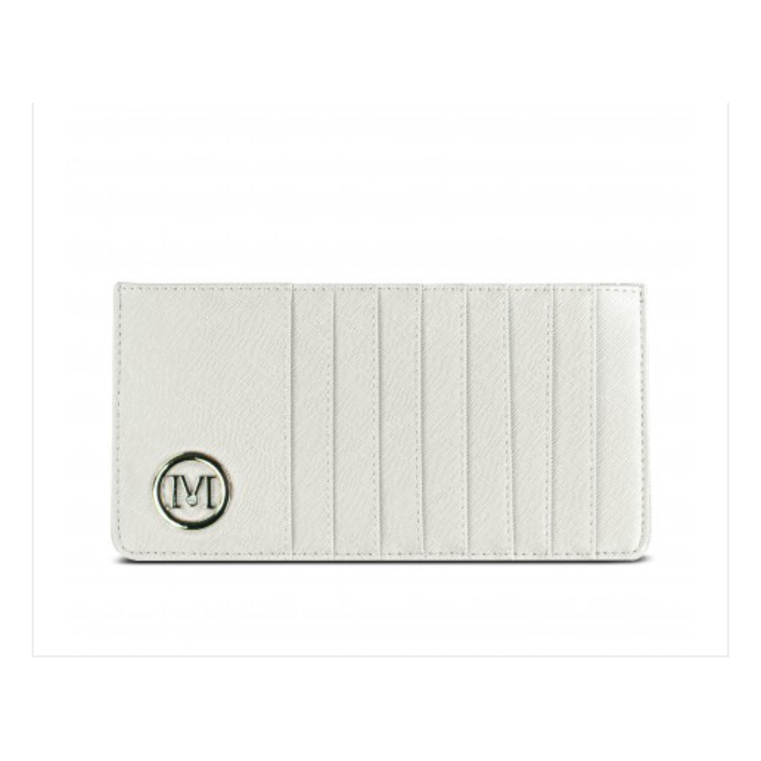 Ladies Slim Card and Cash Wallet by Miss Lulu - Diamond Parrot Accessory Emporium
