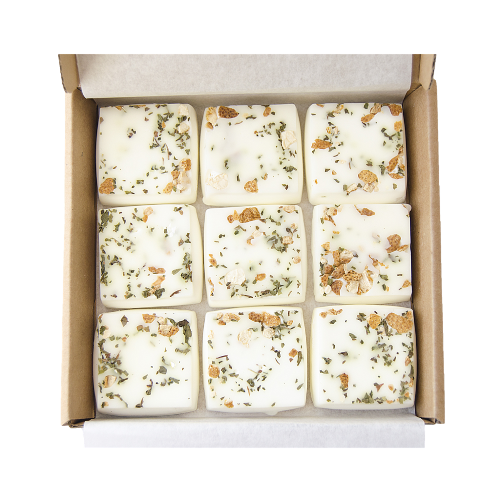 Bio Scents Organic Wax Melts - Lemon & Peppermint - Diamond Parrot Accessory Emporium