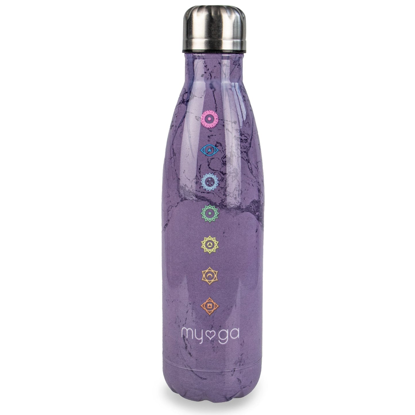 MYGA Eco Chakra Metal Drinks Bottle 500ml