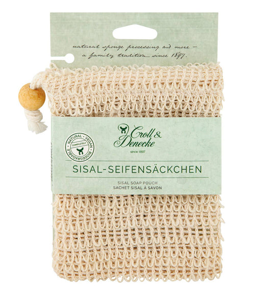 Croll & Denecke - Sisal soap pouch made from eco material for natural wellness