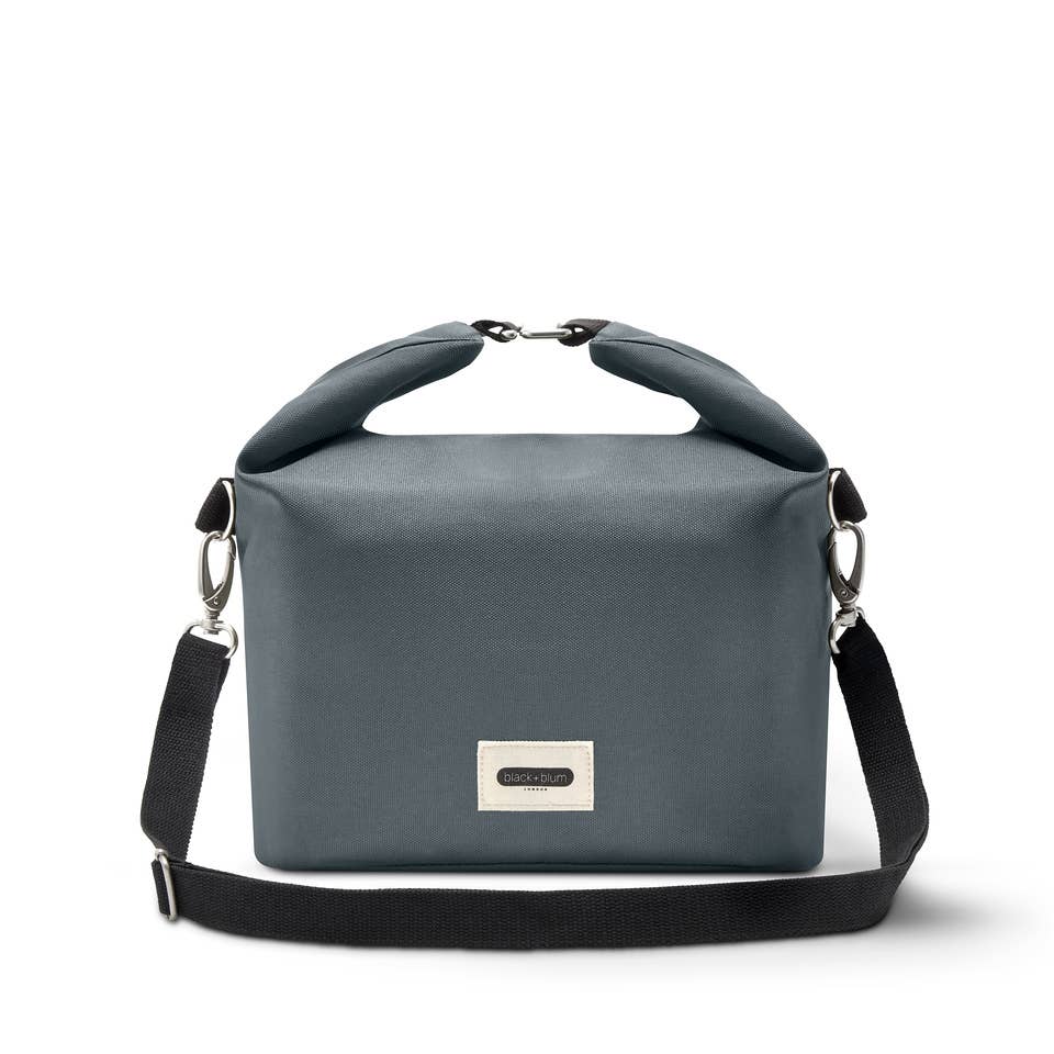 Black+Blum - Lunch Bag Large - Recycled Insulated Lunch Bag 10L: Slate