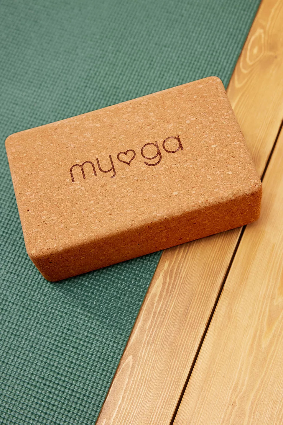 Cork Yoga Block by MYGA YOGA