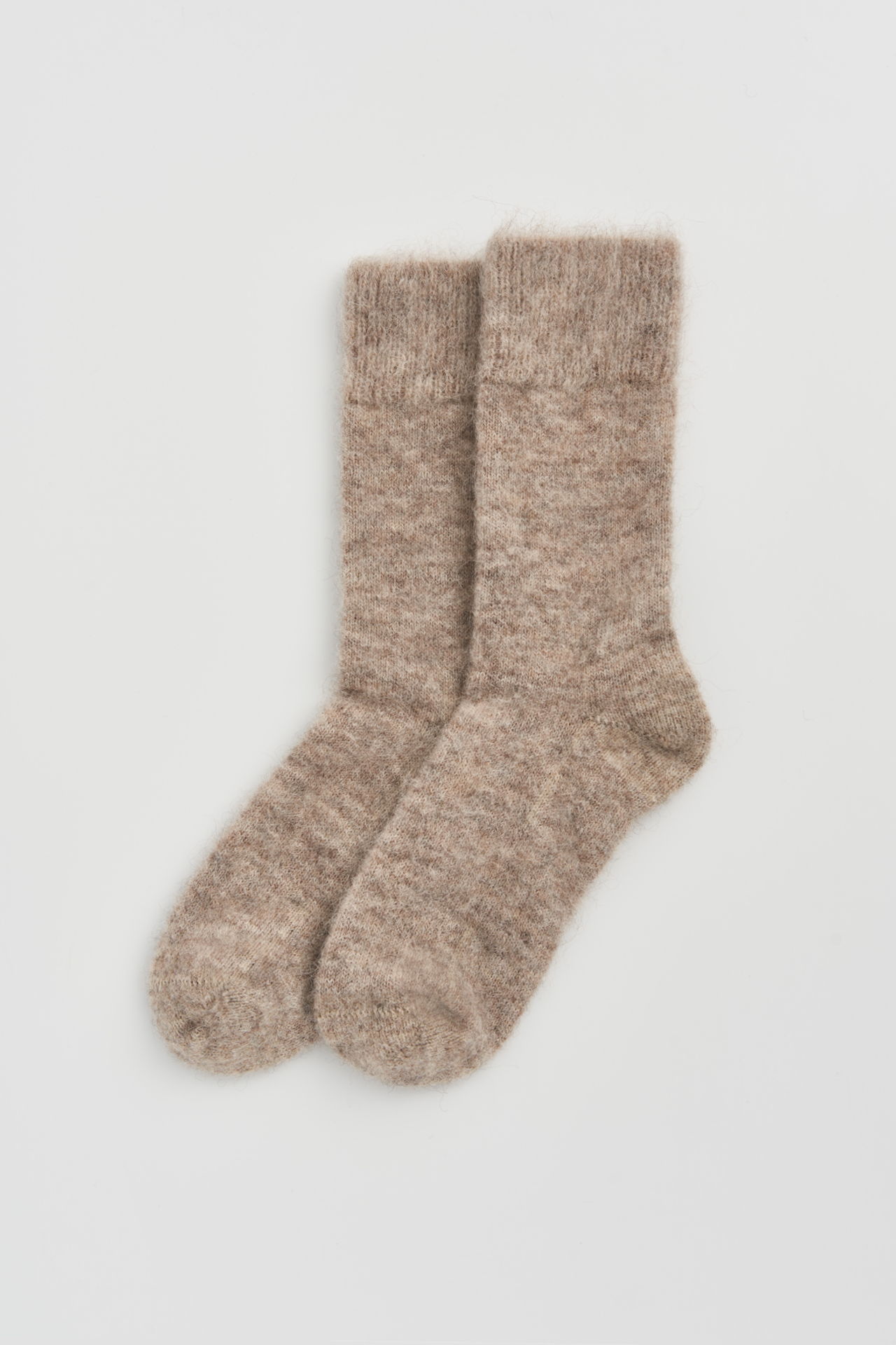 Pairs Ultra Soft Alpaca Bed Socks – Hare Grey | UK 4–7