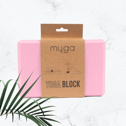 Myga Eco - Foam Yoga Blocks: Pink