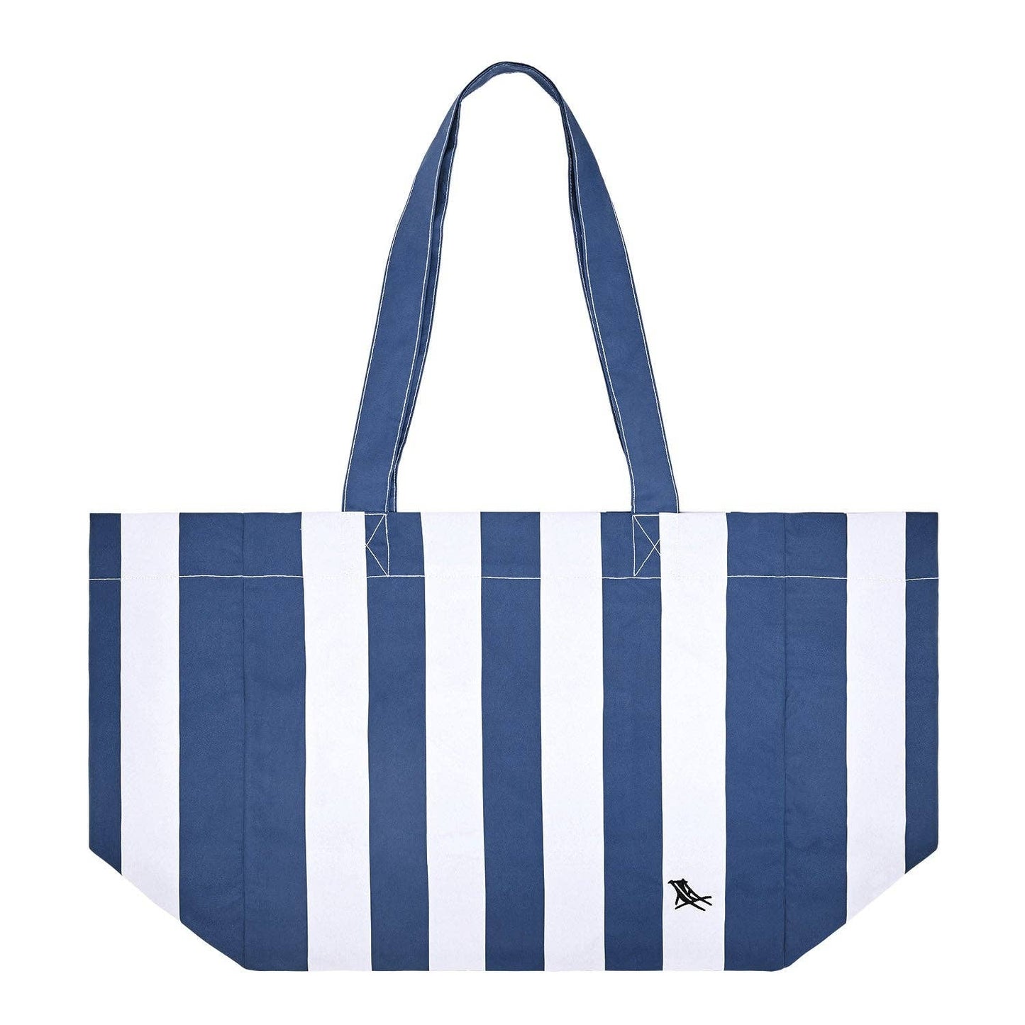 Dock & Bay UK - Dock & Bay Everyday Tote Bag - Whitsunday Blue: Whitsunday Blue / Medium (15x7")