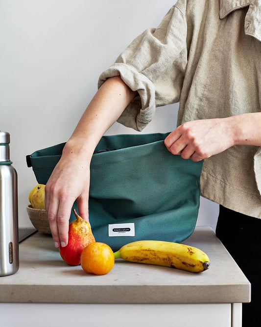 Black+Blum - Lunch Bag - Recycled Insulated Lunch Bag 6.7L: Moss Green
