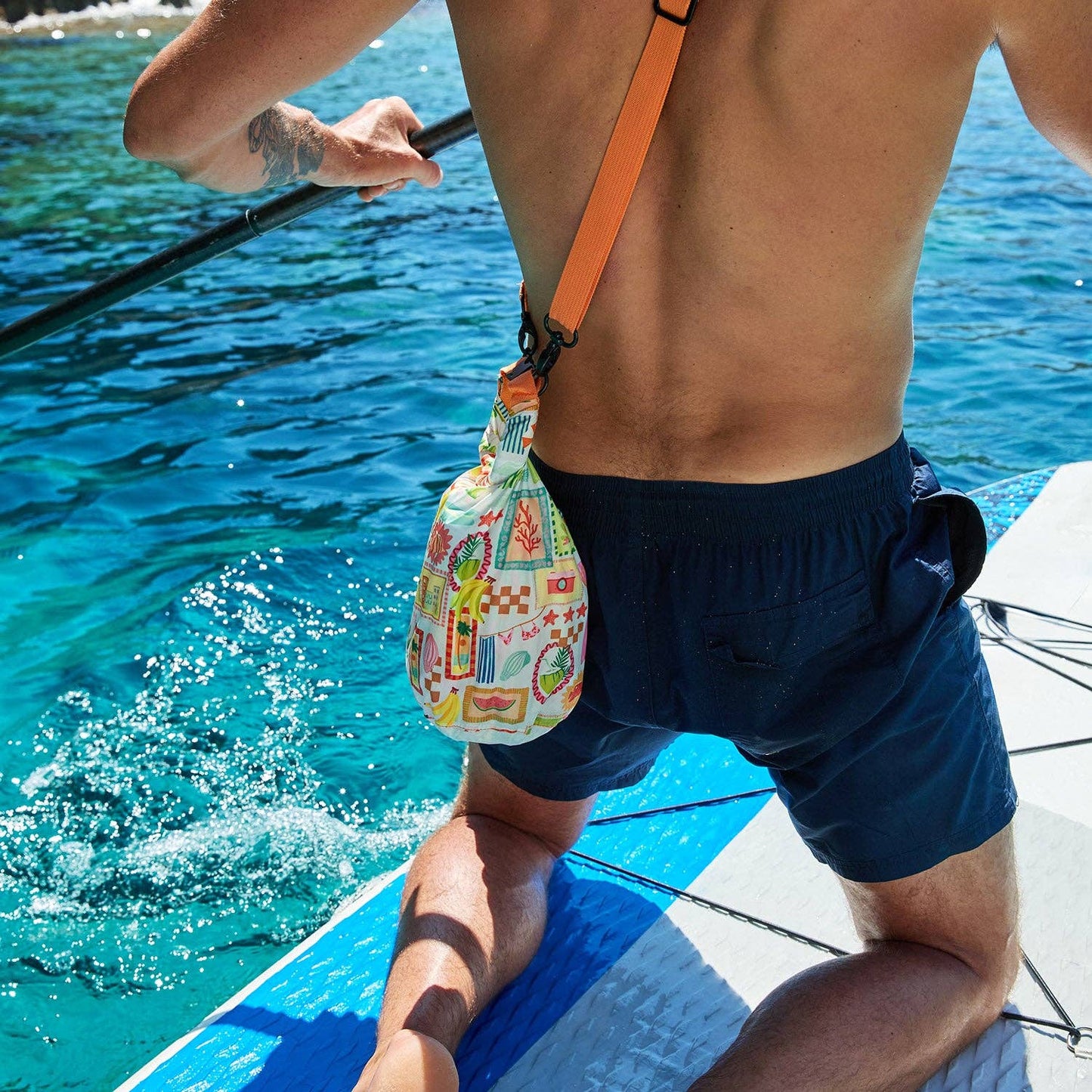 Dock & Bay UK - Dock & Bay Small Waterproof Dry Bag, 5L capacity - Wish You Were Here: Small