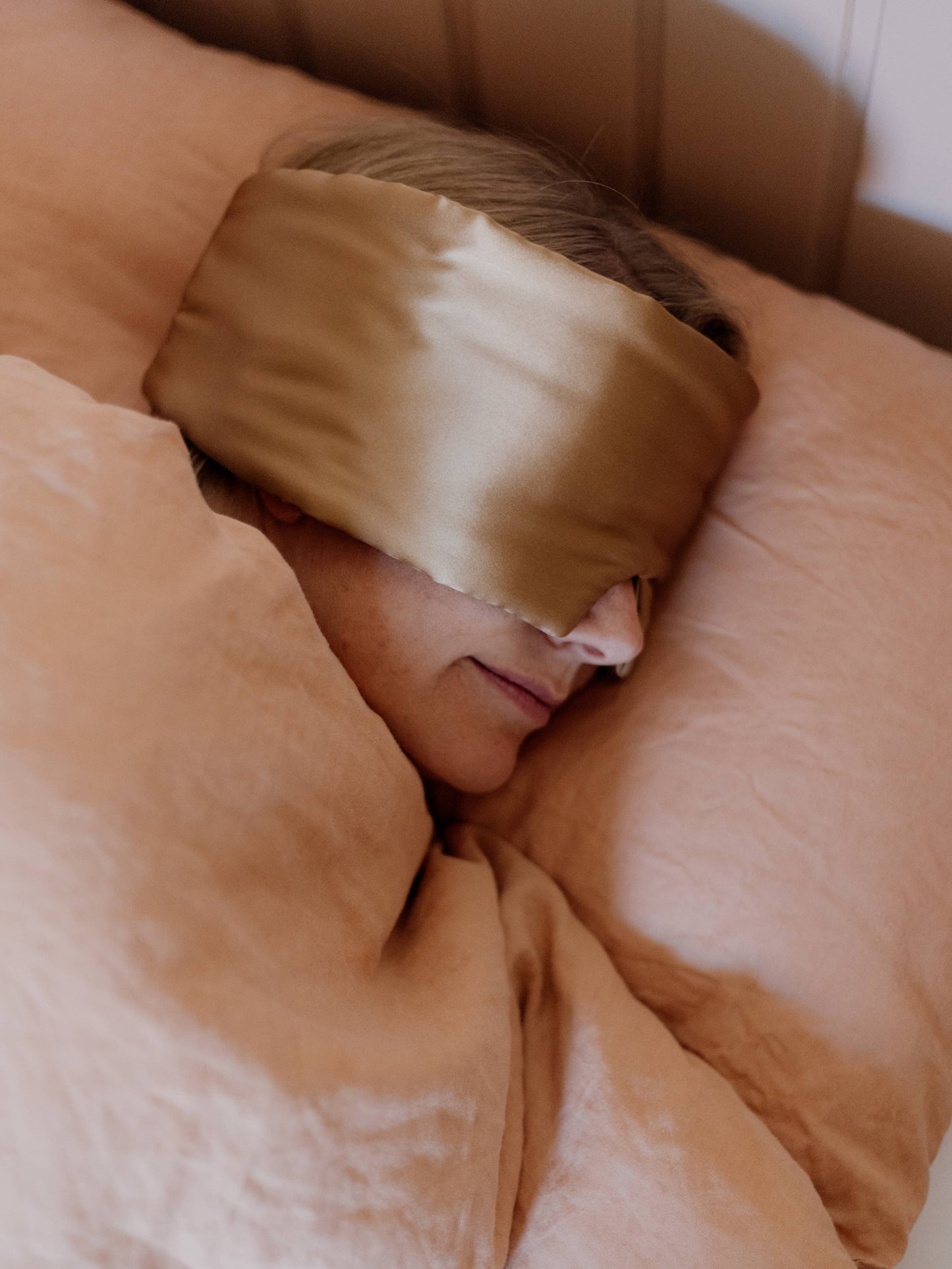 Croll & Denecke Silk Luxury Sleep Mask XXL – Pure Mulberry Silk
