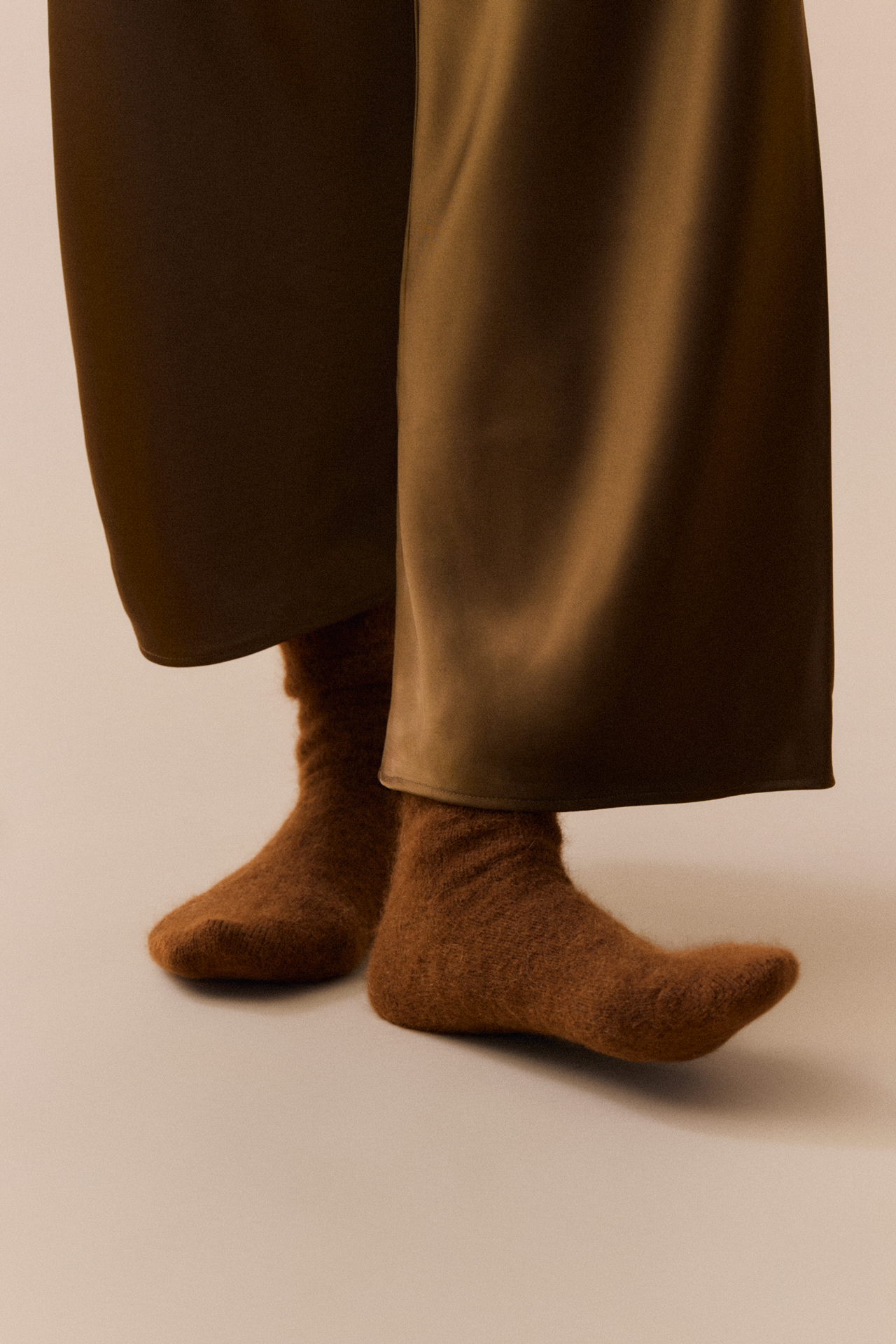Pairs Ultra Soft Alpaca Socks – Chestnut Brown | UK 4–7