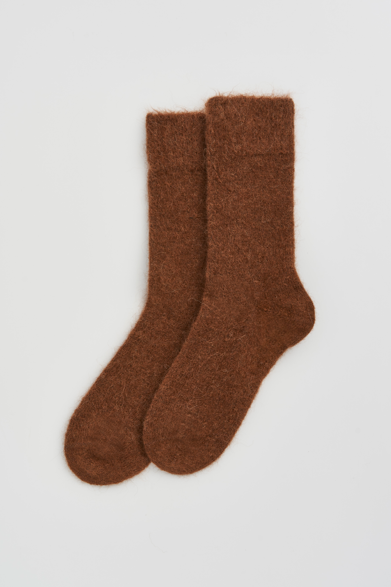 Pairs Ultra Soft Alpaca Socks – Chestnut Brown | UK 4–7
