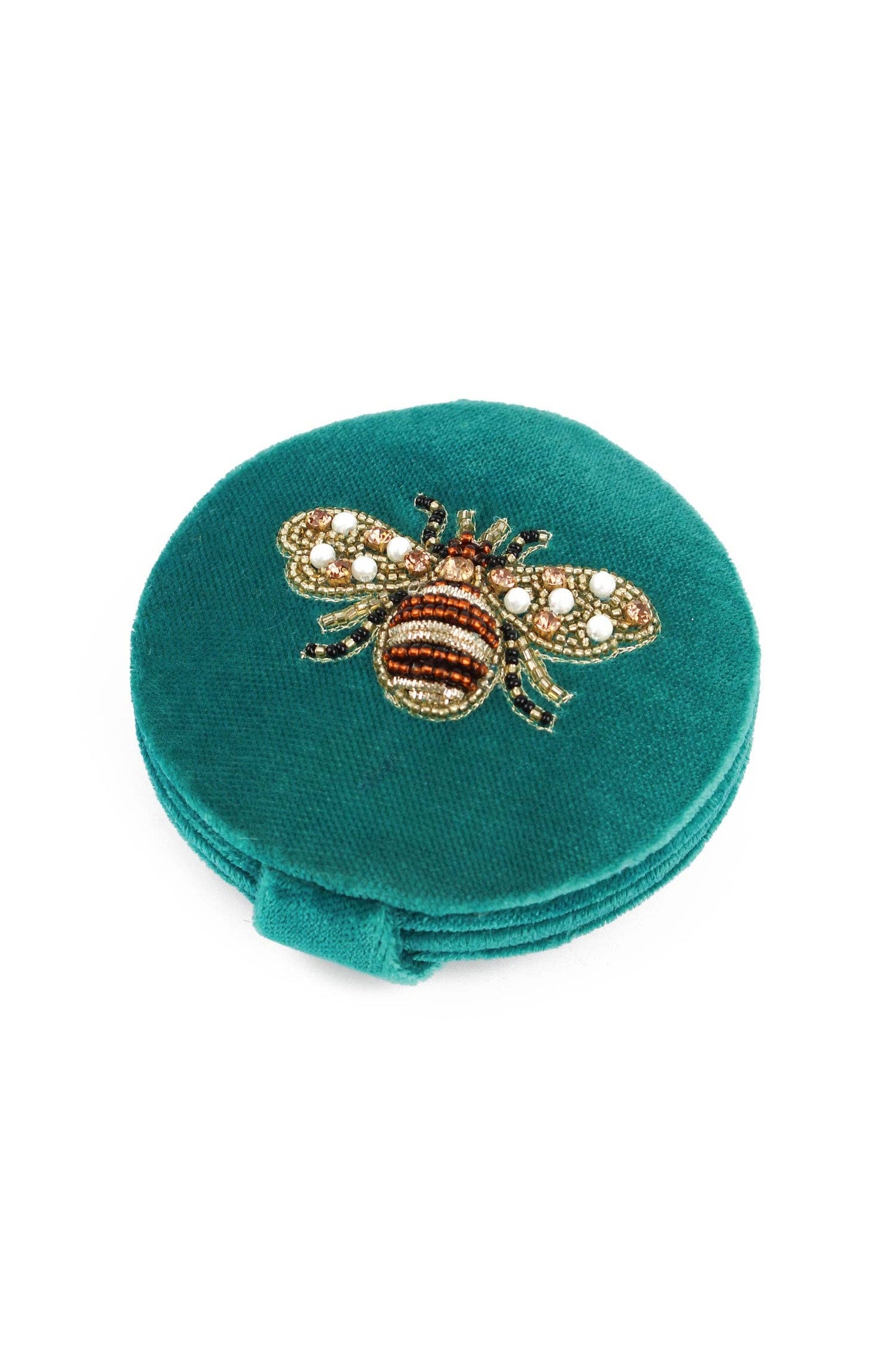 My Doris – TEAL GOLDEN BEE COMPACT MIRROR