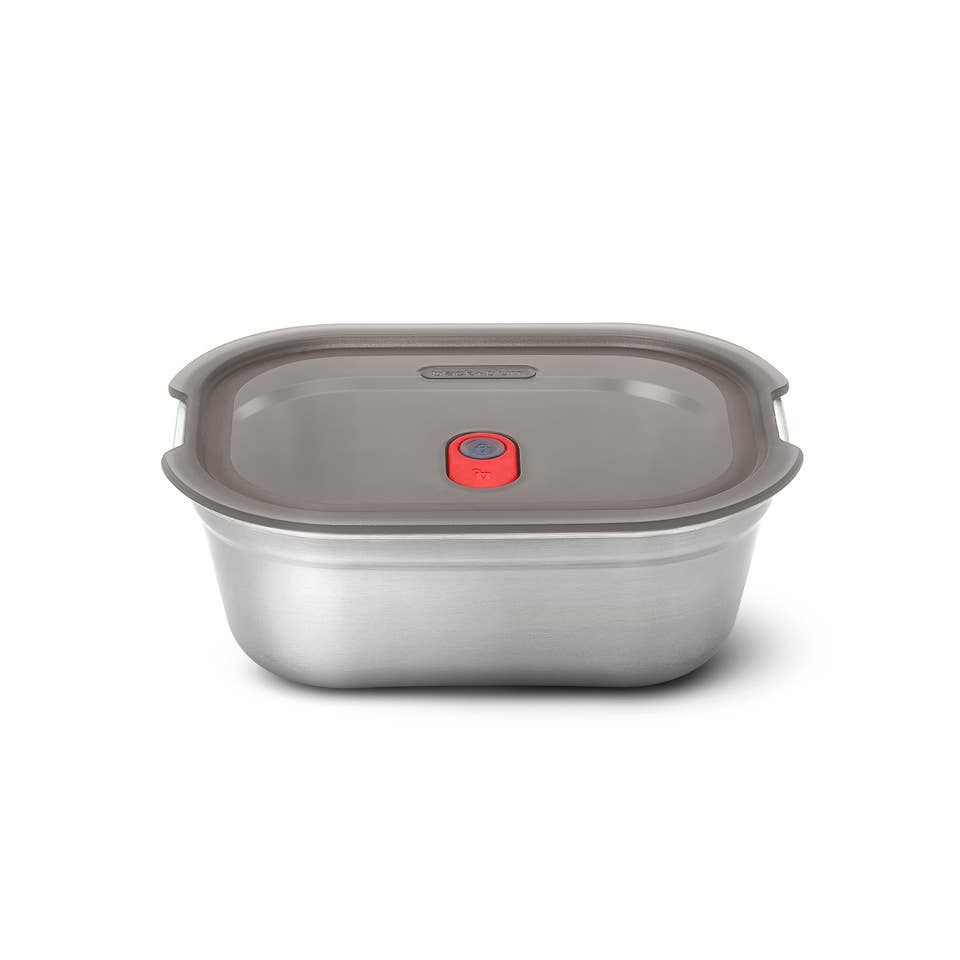 Black+Blum - Lunch Box - Microwave-Safe Leak Proof Stainless Steel Box: Large 1200ml