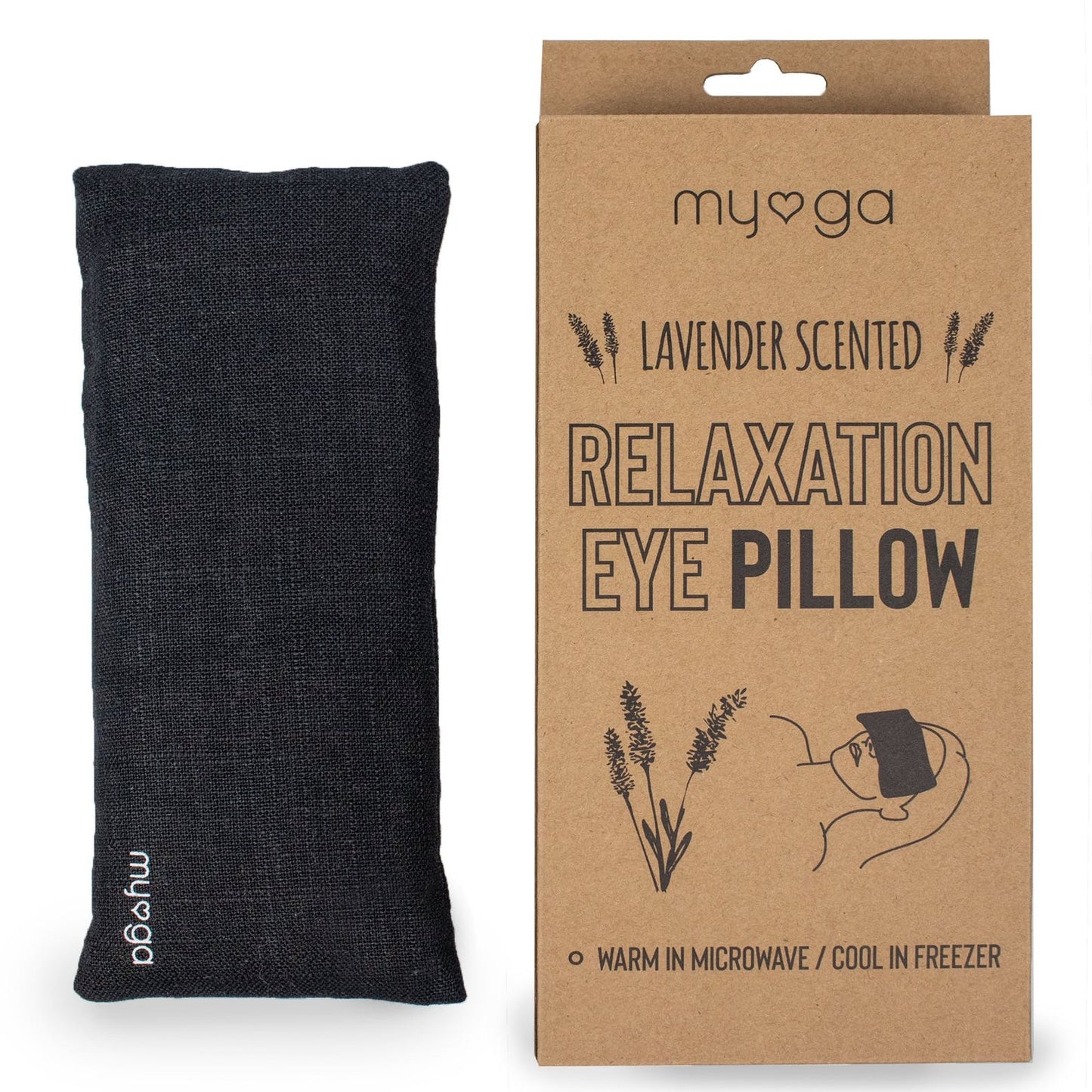Dried Lavender Filled Eye Pillow by Myga Eco