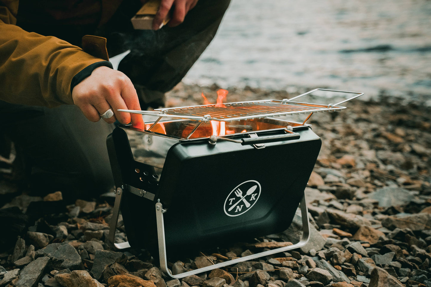 The Nomads Kitchen - Nomads BBQ Briefcase - Grill anywhere with a portable BBQ