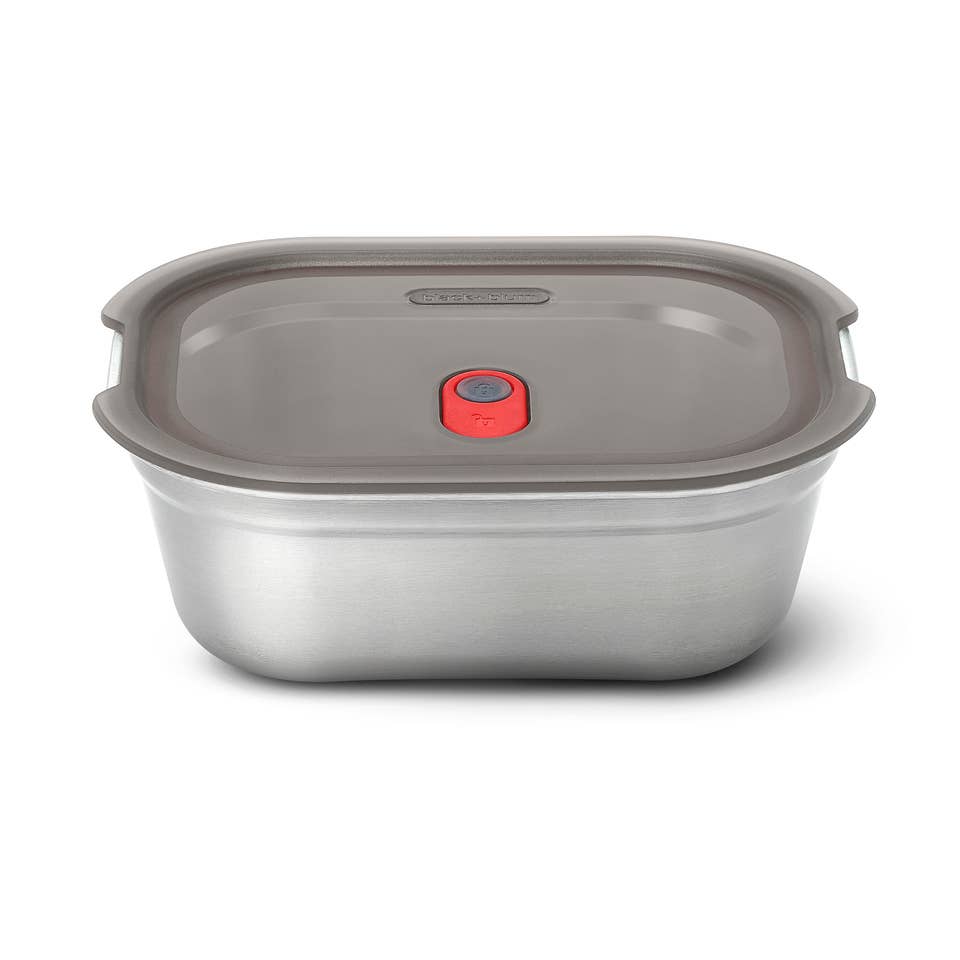 Black+Blum - Lunch Box - Microwave-Safe Leak Proof Stainless Steel Box: Medium 900ml