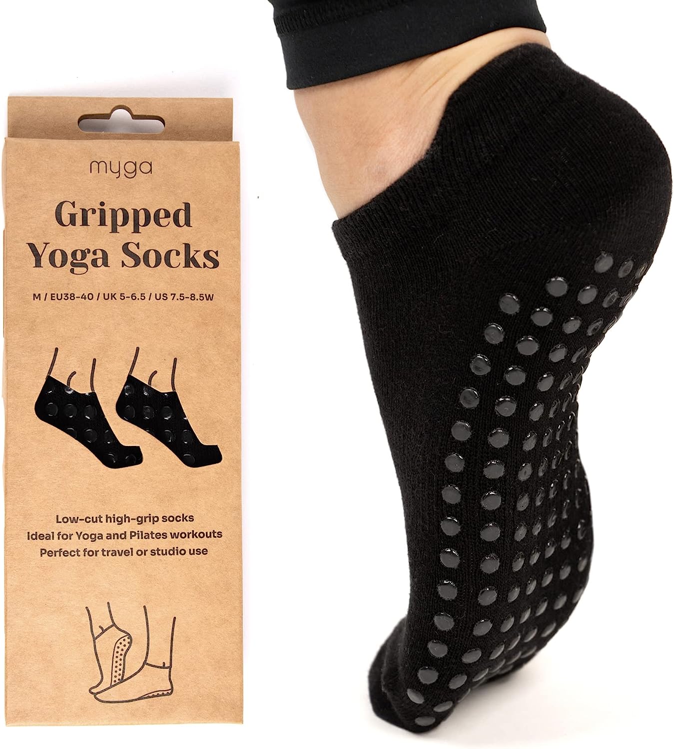 MYGA Grip Yoga Socks