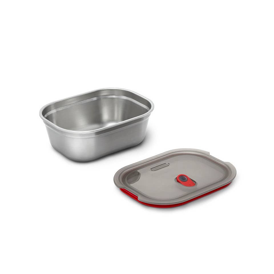 Black+Blum - Lunch Box - Microwave-Safe Leak Proof Stainless Steel Box: Medium 900ml