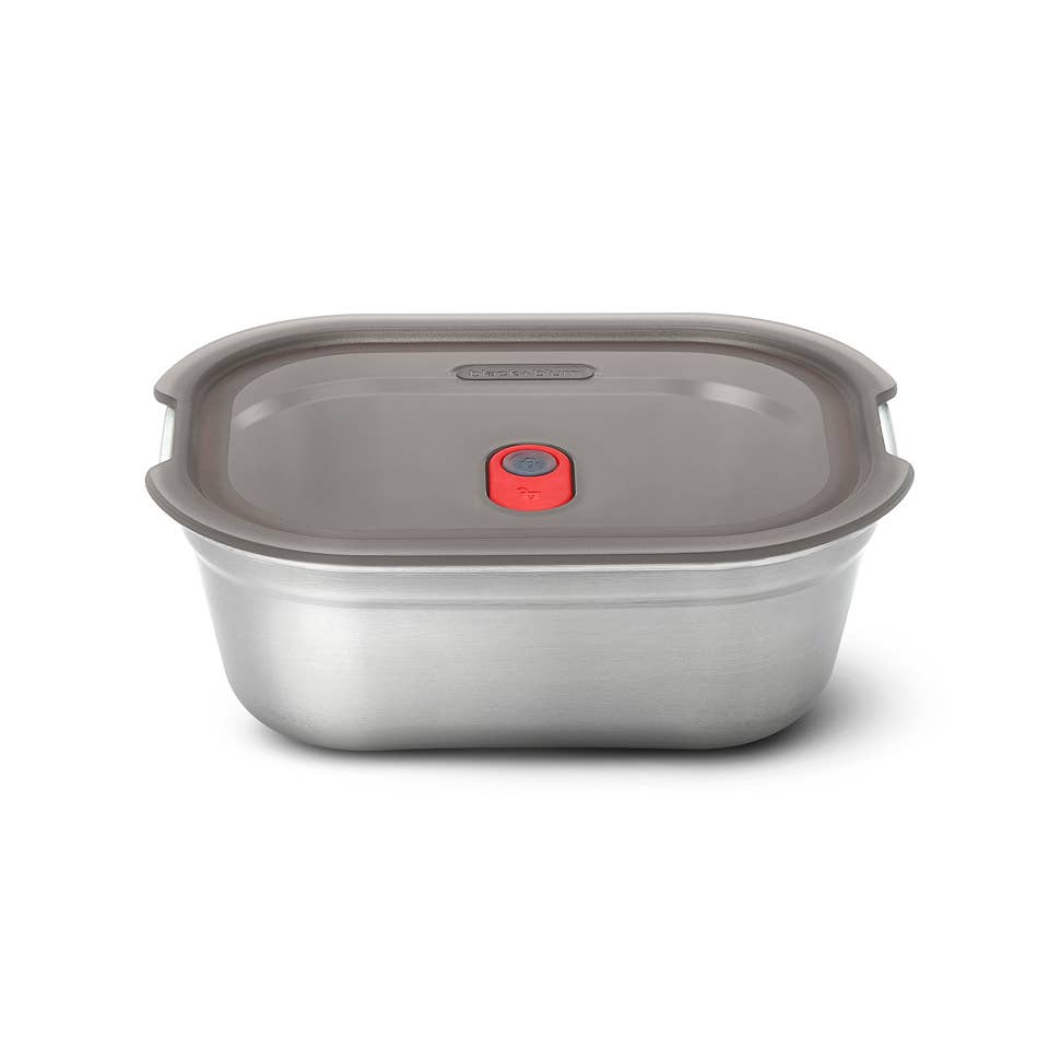 Black+Blum - Lunch Box - Microwave-Safe Leak Proof Stainless Steel Box: Medium 900ml