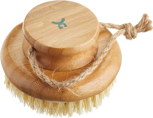 Vegan Bamboo Bath Brush with Coconut Bristles - Croll & Denecke
