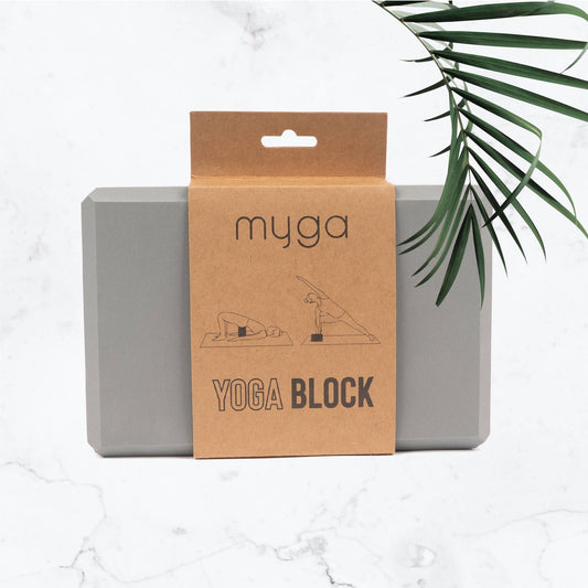 Myga Eco - Foam Yoga Blocks: Grey