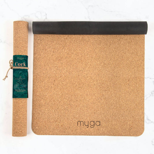 Myga Eco - Cork & Recycled Rubber Yoga Mat