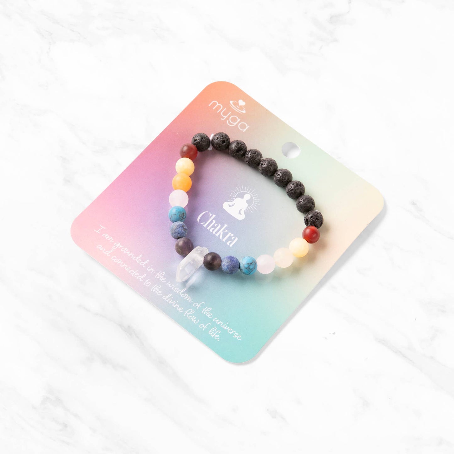 Myga Eco - Myga Beaded Bracelet: Peace & Calm